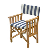 Whitecap Directors Chair II con cojín blanco marino - Teca [61050]