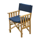 Whitecap Directors Chair II con cojín azul marino - Teca [61052]