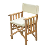 Whitecap Directors Chair II con cojín color crema - Teca [61053]