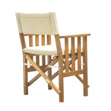 Whitecap Directors Chair II con cojín color crema - Teca [61053]