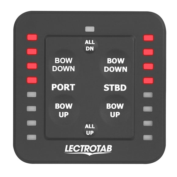 Control LED Lectrotab One-Touch - 12/24V con indicadores LED de retracción automática [SLC-11]
