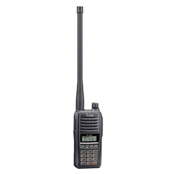 Icom A16 Air Band VHF COM Transceptor portátil con Bluetooth [A16B]