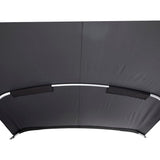 Bimini eléctrico SureShade - Marco anodizado transparente - Tela negra [2020000297]