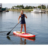 Aqua Leisure 10 tabla de paddle surf hinchable Drop Stitch con mochila de gran tamaño para accesorios de tabla [APR20925]