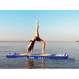 Aqua Leisure 8 x 3 cubierta marina inflable/esterilla de yoga [APL21349]