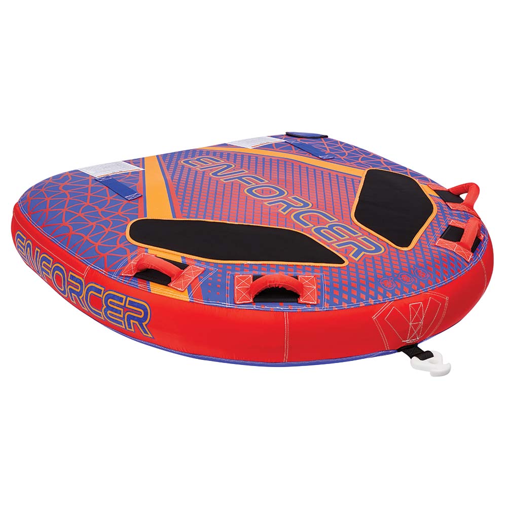 Full Throttle Enforcer Towable Tube 2Rider Red