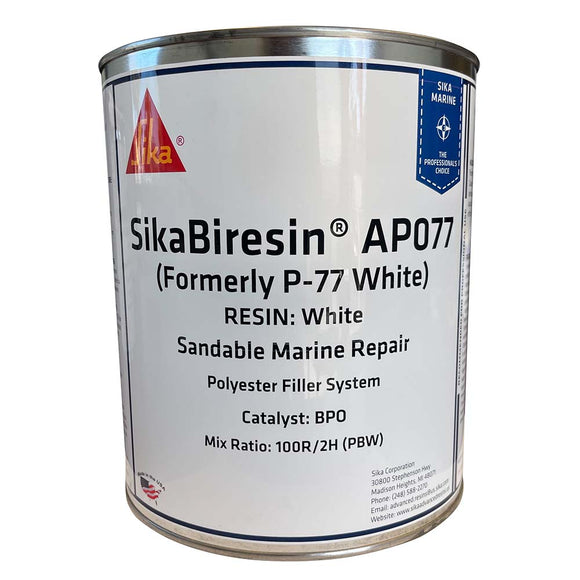 Sika SikaBiresin AP077 Se requiere endurecedor BPO de galón blanco [606547]