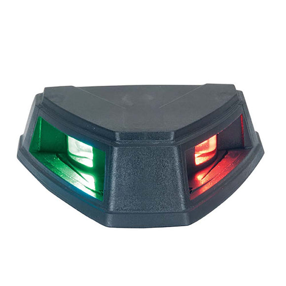 Perko 12V LED Luz de navegación bicolor - Negro [0655001BLK]
