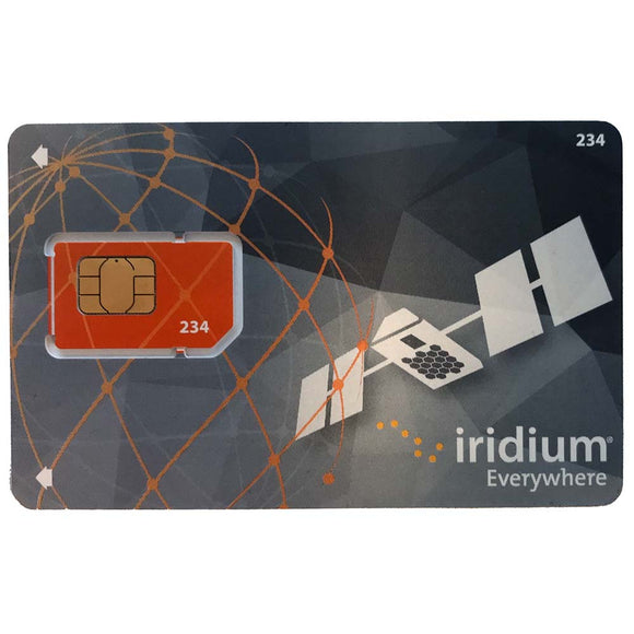 Se requiere activación de la tarjeta SIM de pospago de Iridium - Naranja [IRID-SIM-DIP]