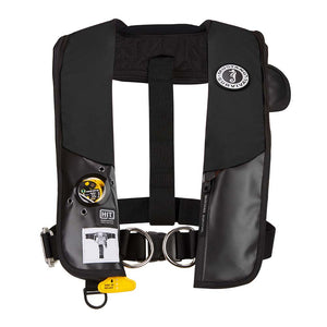 Mustang HIT PFD automático inflable hidrostático con arnés - Negro [MD318402-13-0-202]