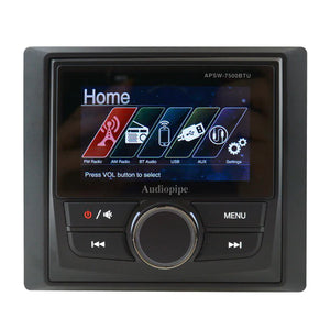3” TFT LCD High Definition Multimedia Marine Head Unit