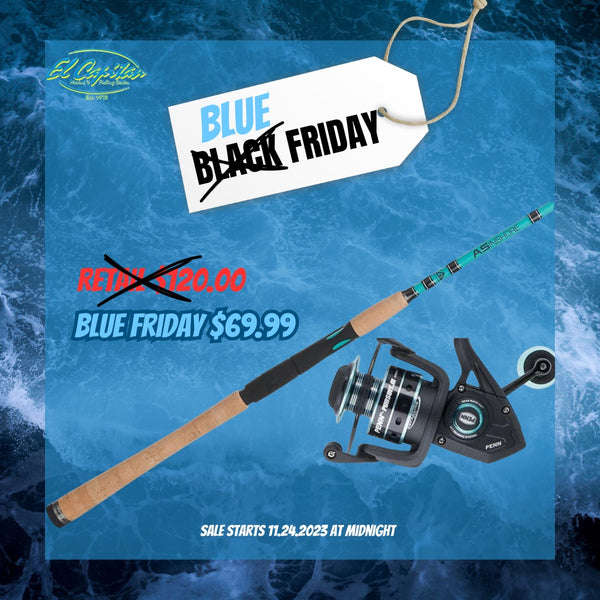black friday fishing rod and reel combos PursuitIII 3000 All Star Combo – El Capitan Marine & Fishing Center
