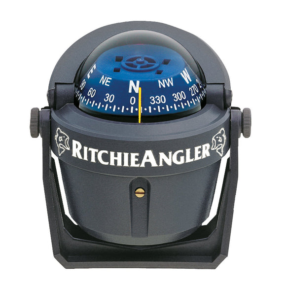 Ritchie RA-91 Brújula RitchieAngler - Soporte de montaje - Gris [RA-91]