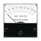 Blue Sea 8028 DC Microvoltímetro analógico - Cara de 2", 8-16 voltios DC [8028]
