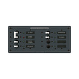 Blue Sea 8512 Panel de interruptores - CA principal + 6 posiciones - Blanco [8512]