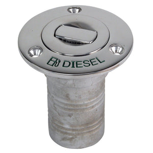 Whitecap Bluewater Push Up Deck Fill - Manguera de 1-1/2" - Diesel [6994CBLUE]