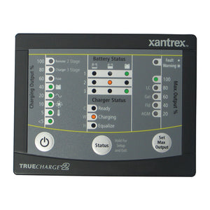 Panel remoto Xantrex TRUECHARGE2 f/20 &amp; 40 &amp; 60 AMP (solo para cargadores TC2 de segunda generación) [808-8040-01]