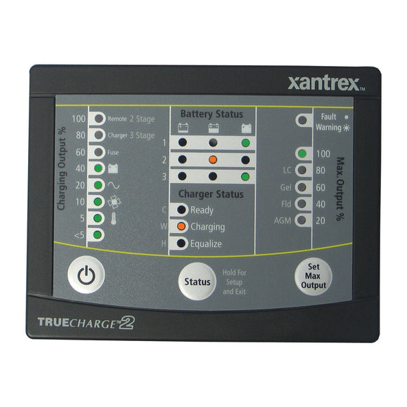 Panel remoto Xantrex TRUECHARGE2 f/20 & 40 & 60 AMP (solo para cargadores TC2 de segunda generación) [808-8040-01]
