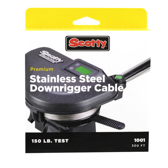 Scotty 2401K Cable de profundidad SS de alto rendimiento - 300' [2401K]