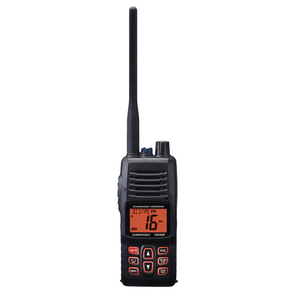VHF portátil estándar Horizon HX400IS: intrínsecamente seguro [HX400IS]