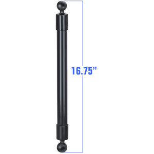 Poste de extensión de 16.75" de montaje RAM con 2 extremos de bola de 1" de diámetro [RAP-BB-230-18U]