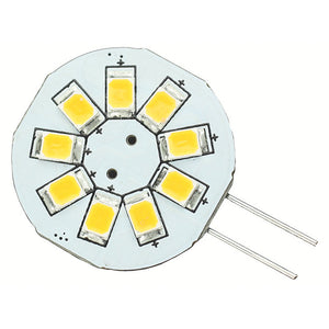 Lunasea G4 8 LED Side Pin Light Bulb - 12VAC o 10-30VDC/1.2W/123 Lumens - Warm White [LLB-216W-21-00]