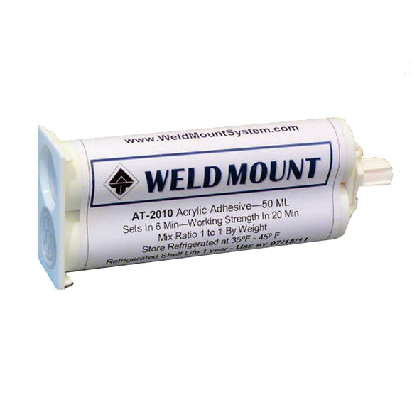 Adhesivo acrílico Weld Mount AT-2010 - Paquete de 10 [201010]