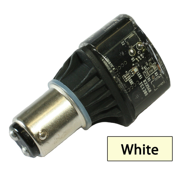 Bombilla de repuesto LED de un solo color Lunasea - 10-30 VCC - Blanco [LLB-28NW-24-SY]