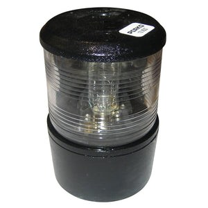 Luz de tope de mástil Perko p/vela o potencia inferior a 20 m - 12 V CC - montaje de base negra/luz blanca [0200MB0DP1]
