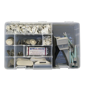 Kit de sujetadores y adhesivo ejecutivo para montaje soldado con adhesivo AT-8040 [1001003]