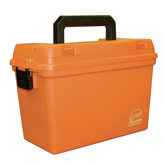 Plano Deep Emergency Dry Storage Supply Box con bandeja - Naranja [161250]