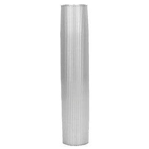 Pedestal de mesa acanalado de aluminio TACO - 2-3/8" OD - 26" Longitud [Z60-8266VEL26-2]