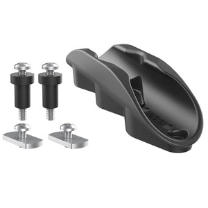 Ram Mount Tough-Clip Paddle Cradle con riel y hardware de montaje perforado [RAP-430TD]