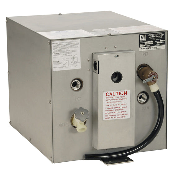 Calentador de agua caliente Whale Seaward de 6 galones - Acero galvanizado - 240V - 1500W [S650E]