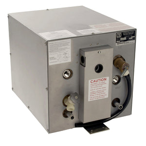 Calentador de agua caliente Whale Seaward de 6 galones con intercambio de calor frontal - Acero galvanizado - 240V - 1500W [F650]