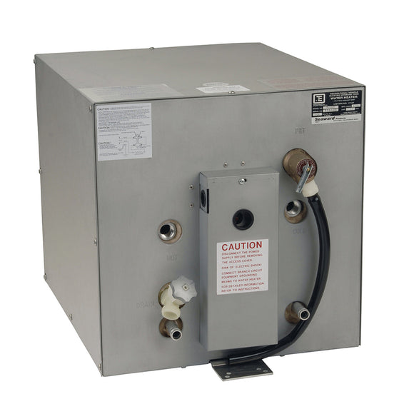 Whale Seaward Calentador de agua caliente de 11 galones con intercambiador de calor frontal - Acero galvanizado - 240V - 1500W [F1150]