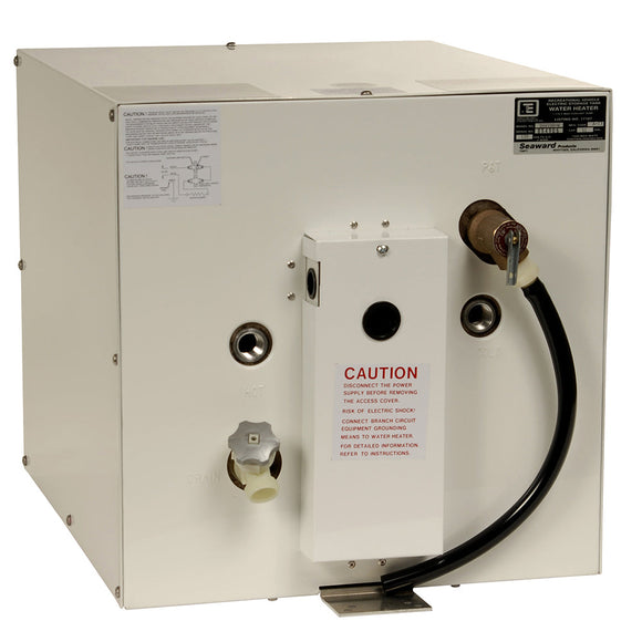 Calentador de agua caliente Whale Seaward de 11 galones - Epoxi blanco - 240V - 4500W [S1150EW-4500]