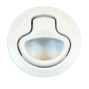 Southco Flush Pull Latch - Tirar para abrir - Plástico blanco sin bloqueo [M1-63-1]