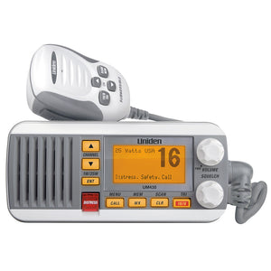 Uniden UM435 Radio VHF de montaje fijo - Blanco [UM435]