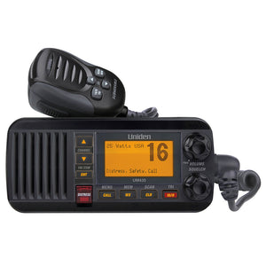 Uniden UM435 Radio VHF de montaje fijo - Negro [UM435BK]