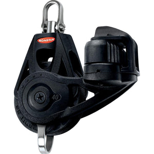 Ronstan Serie 40 Ball Bearing Orbit Block - Single - Becket - Cleat - Cabeza giratoria [RF45130]