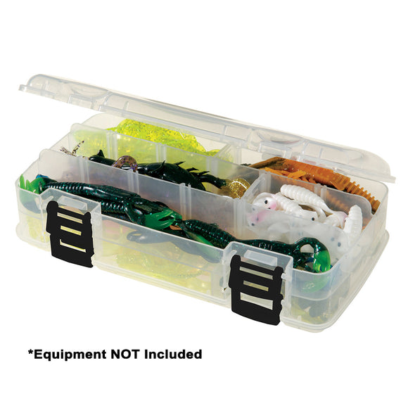 PLANO Fishing Tackle Double-Sided ADJUSTABLE TACKLE ORGANIZER Small Box  171301