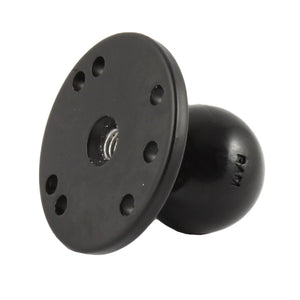 RAM Mount 2.5" Round Base w/3/8"-16 Female Threaded Hol  1.5" Ball [RAM-202CNSU]