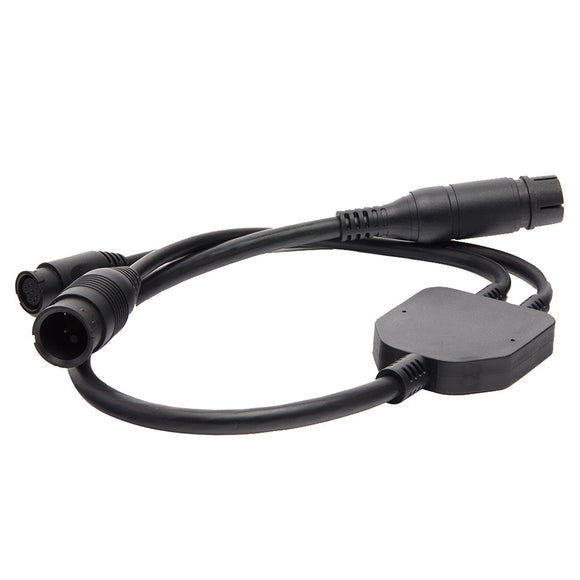 Cable adaptador Raymarine - 25 pines a 9 pines 8 pines - Cable Y a transductor DownVision CP370 a Axiom RV [A80494]