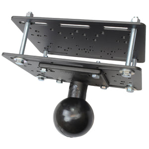 RAM Mount Forklift Overhead Guard Plate w/E Size 3.38" Ball [RAM-335-E-246]
