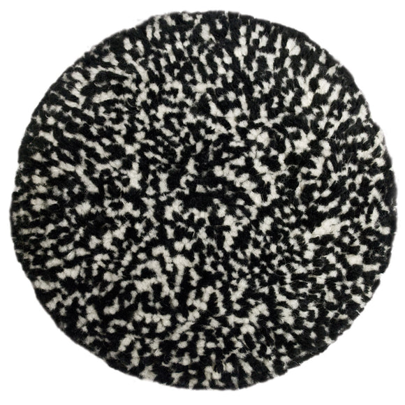 Almohadilla compuesta de lana Presta - Corte pesado blanco y negro - *Caja de 12* [890146CASE]