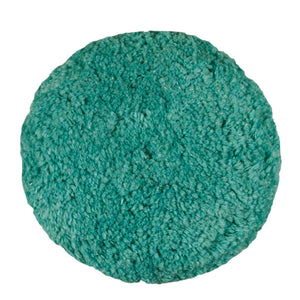 Almohadilla para pulir de mezcla de lana giratoria Presta - Corte ligero verde/pulido - *Caja de 12* [890143CASE]