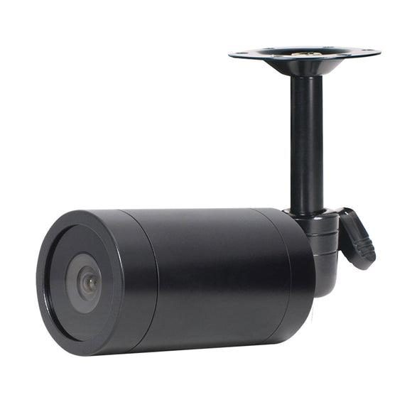 Cámara a color Speco HD-TVI Mini Bullet a prueba de agua - Carcasa negra - Lente de 3.6 mm - Cable 30 [CVC620WPT]