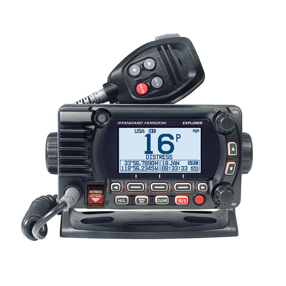 Estándar Horizon GX1800G Montaje fijo VHF con GPS - Negro [GX1800GB]