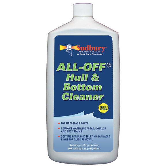 Sudbury All-Off Hull/Bottom Cleaner - 32oz *Case of 12* [2032CASE]